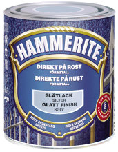 Hammarlack Slät Silver 750 ml Hammerite